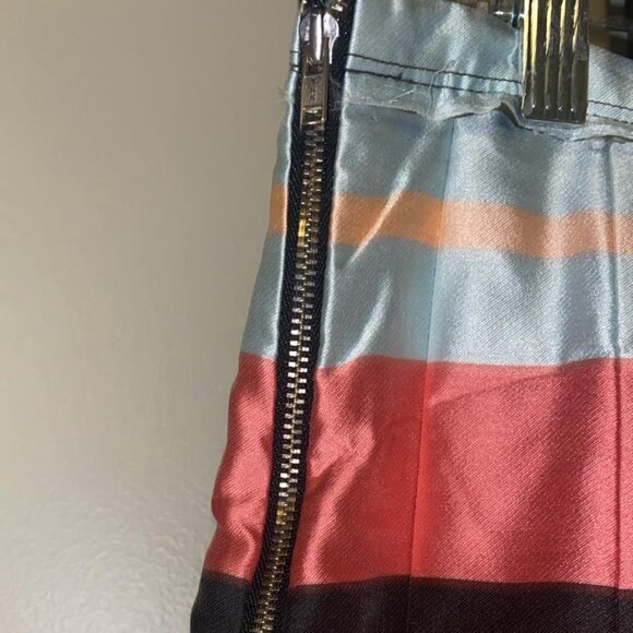 Multi-colored Pleated Midi Skirt - Picture 2 of 7